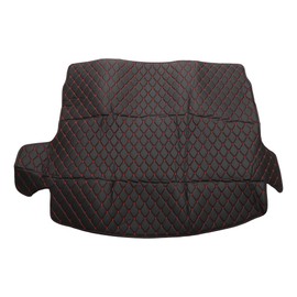 Motoforti Cargo Liner Rear Trunk Mat Trunk Cargo Luggage Boot Tray Mat for Honda CRV Hybrid 2017-2021 XPE Microfiber Leather Black Flat Face 3D Diamond Pattern