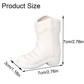 Cowboy Match Holder, Match Holder, Decorative Match Stand, Cowboy Boot Stand with Striker, Suitable for Kitchens, Fireplaces, Bathrooms and Bedrooms