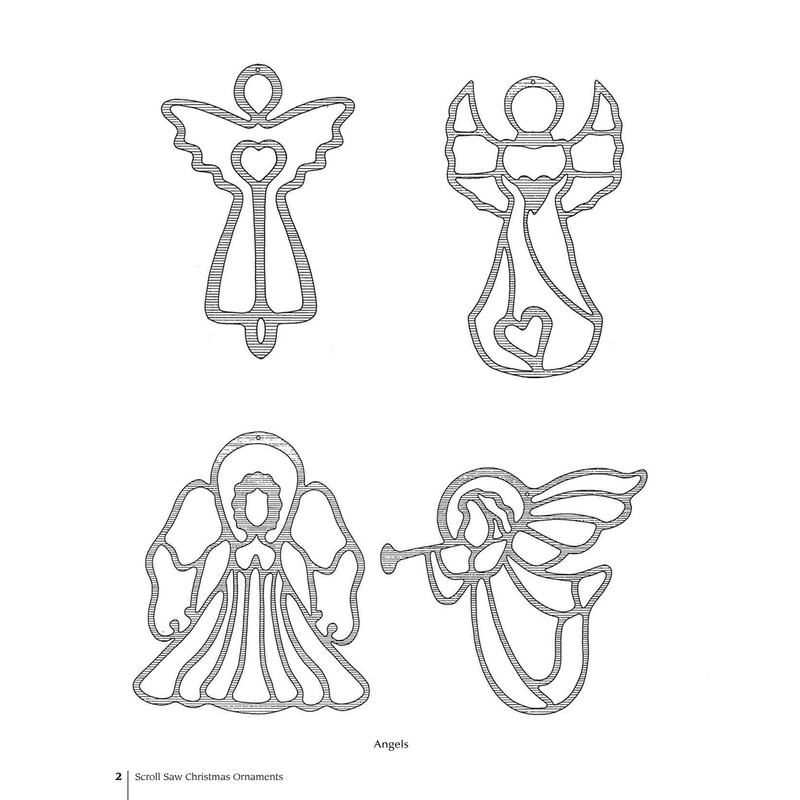 Scroll Saw Christmas Ornaments: More Than 200 Patterns