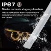 PUNKZZ Par Tira Led Drl 60cm Azul Hielo Direccional Secuencial