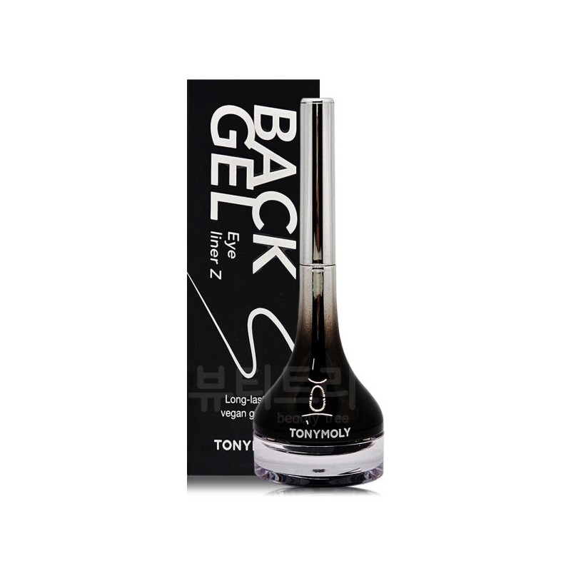 Tony Moly Back Gel Eyeliner Jet 4g 01 Black /