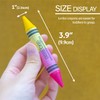 BAZIC Dual Sided Super Jumbo Crayons Premium 12 Colors, Non