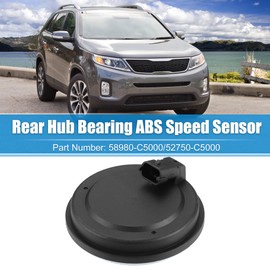 X AUTOHAUX Rear Hub Bearing ABS Speed Sensor for Kia Sorento 2015-2020 for Hyundai G80 G90 2017-2022 NO. 58980-C5000 Rear Hub Wheel ABS Speed Sensor Cap Rear Left or Right Wheel