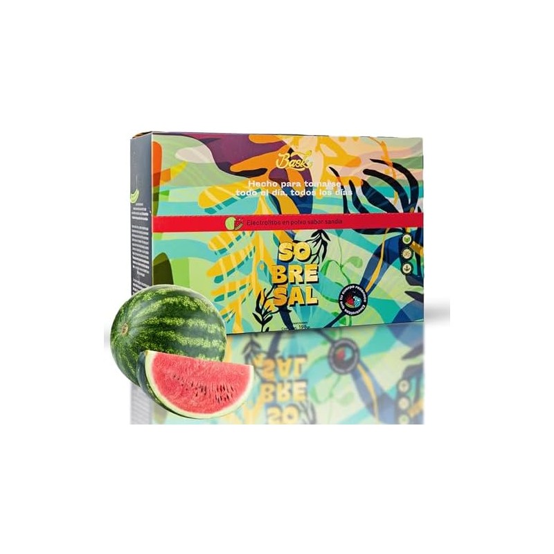 Electrolitos en Polvo con Sabor Bask Caja de 20 Sobres
