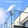 Guolich Starlink Bracket, Universal Mast Clamp Antenna Mast Tube for