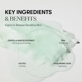 VT COSMETICS Mild Skin Pack (100 Sheets), Toner Pads with Centella Asiatica, Cooling & Hydrating, Gently Exfoliating, Calming & Soothing, Quick Makeup