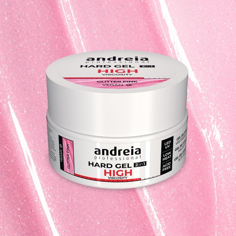 Andreia Professional Hard Nail Gel Biphasic 2 in 1 LED