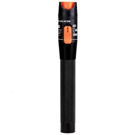 10KM Pen Type Aluminum Alloy 10KM Visual Fault Locator Fiber Optic Cable Tester Meter Universal Connector for CATV Telecommunications Engineering Maintenance