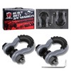 AMBULL Shackles 3/4" D Ring Shackle (2 Pack) 45,0000lb Break