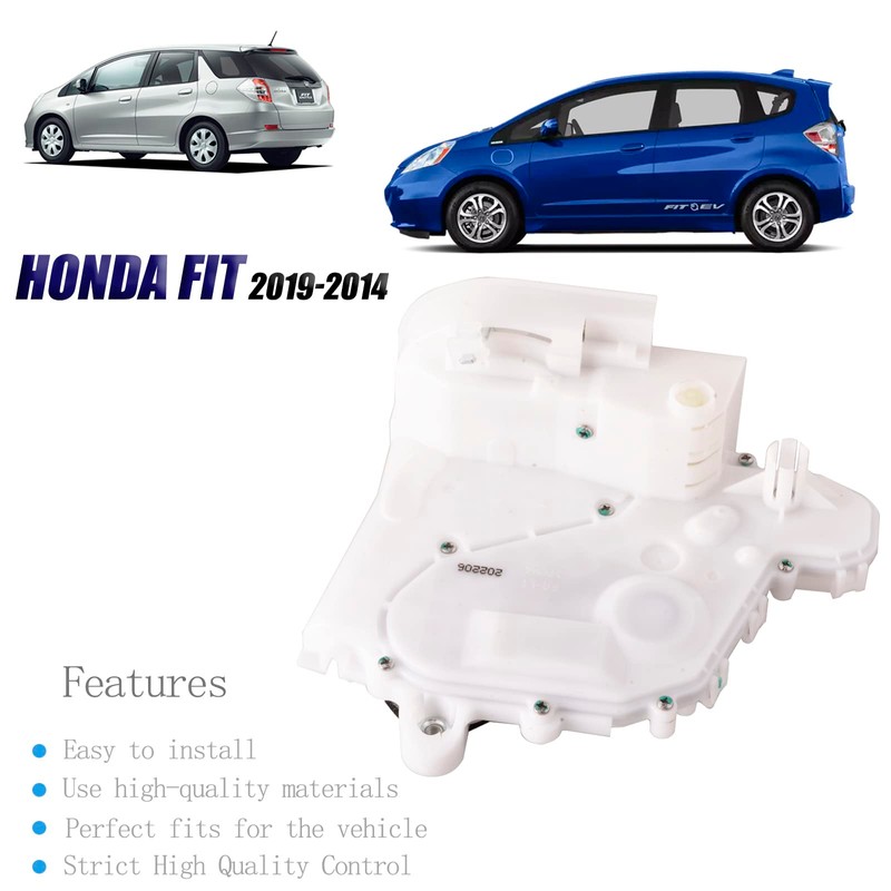 Unikpas Front Left Power Door Latch Assembly Compatible for Honda