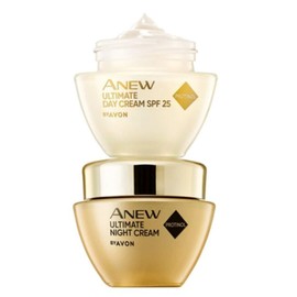 Avon Anew Ultimate Firming Day Cream SPF 25 and Regenerating Night Cream with Protinol 50 ml Jar