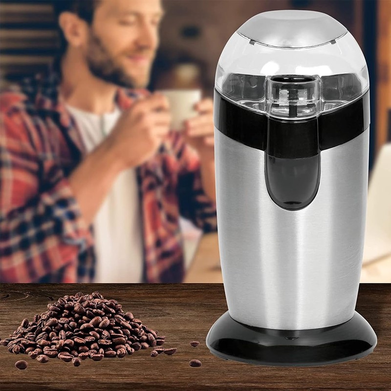 Avilia Trita Kaffeemühle 120 W mit Klingen aus Edelstahl und