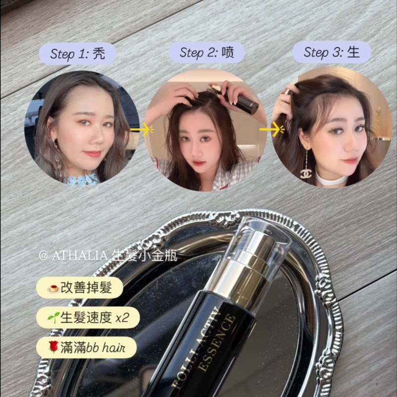 ATHALIA Hair Growth Essence FAST & EFFECTIVE [ Anti-Hair Loss,