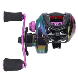 Fishing Spool Reel, High Speed Ratio 8.1:1 Baitcasting Fishing Reel Metal Lightweight Casting Fishing Wheel(Right Hand)