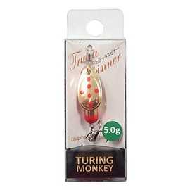 ツリング モンキー(turingmonkey) Turing Monkey(ツリモン) スピナー トラッタスピナー 5g ゴールド G ルアー