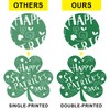St Patricks Day Window Clings Decorations,109 PCS Reusable Static Spring