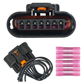 Ignition Coil Connector Pigtail 7-Pin, 13355825/19119634, Fits Buick Encore 2013-2021; Cadillac ELR 2014-2016; Cruze 2011-2015 & Cruze Limited 2016; Sonic 2012-2020; Trax 2013-2021; Volt 2011-2015