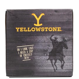 Yellowstone Caramel Oatmeal Light Roast Coffee, Single Serve Recyclable Pods/Cups, 100% Arabica Beans, 12 Count