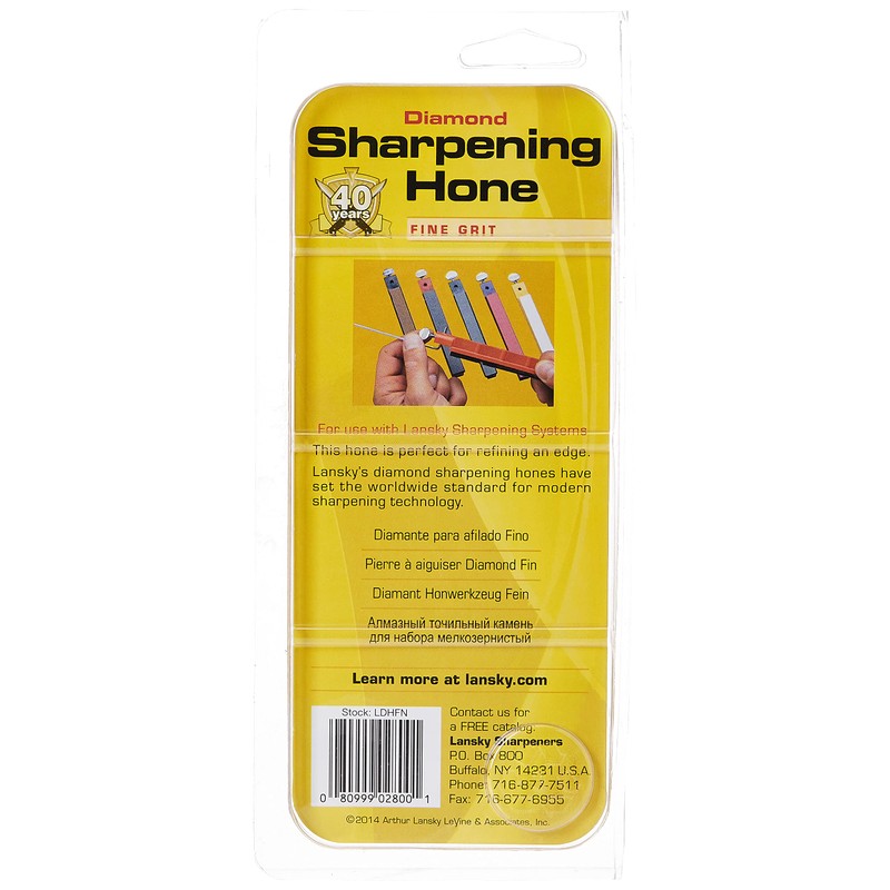 Lansky Fine Diamond Sharpening Hone