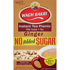 Wagh Bakri Ginger Instant Tea Premix 80G