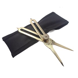 Brass Proportional Divider 6 Inch Stamps, Nautical, Artist, Drawing, Student