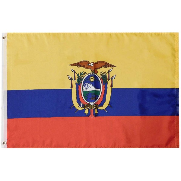 Ecuador Country 100D Premium Quality Heavy Duty Fade Resistant Woven