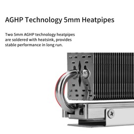 Thermalright HR10 2280 SSD Cooler,2280 SSD Heatsink Cooling,Double-Sided Heat Sink,2 Copper Heat Pipes,Desktop High Performance 2280 SSD Cooler, Thermal Pads Included(HR10 2280)