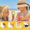LUMOOM Sunscreen Applicator Refillable, Sunscreen Applicator for Children Adults, Roll-on