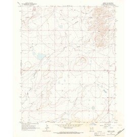 YellowMaps Abbott NM topo map, 1:24000 Scale, 7.5 X 7.5 Minute, Historical, 1965, Updated 1967, 27 x 22.1 in - Polypropylene