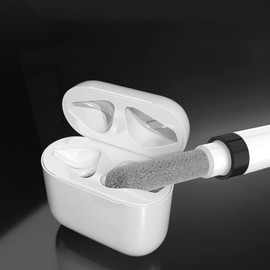 VOANZO 4 in 1 Earphone Cleaning Pen, Multifunctional Headphone Cleaning Kit for Computer Camera, Phone Headphones