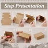 PH PandaHall Pack of 20 Brown Gift Boxes, Small Paper