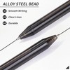 Sikao Black Pens Bulk, 60 Pack Retractable Ballpoint Pens, Black