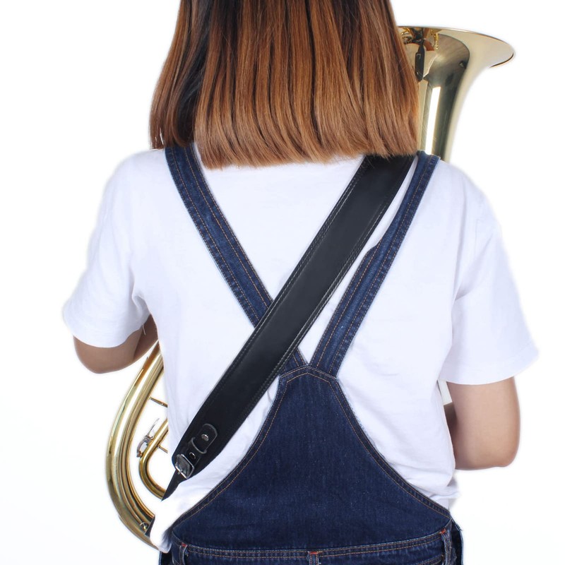 Carrying Strap for Tenor Horn, Adjustable Euphonium Strap, Tuba Shoulder
