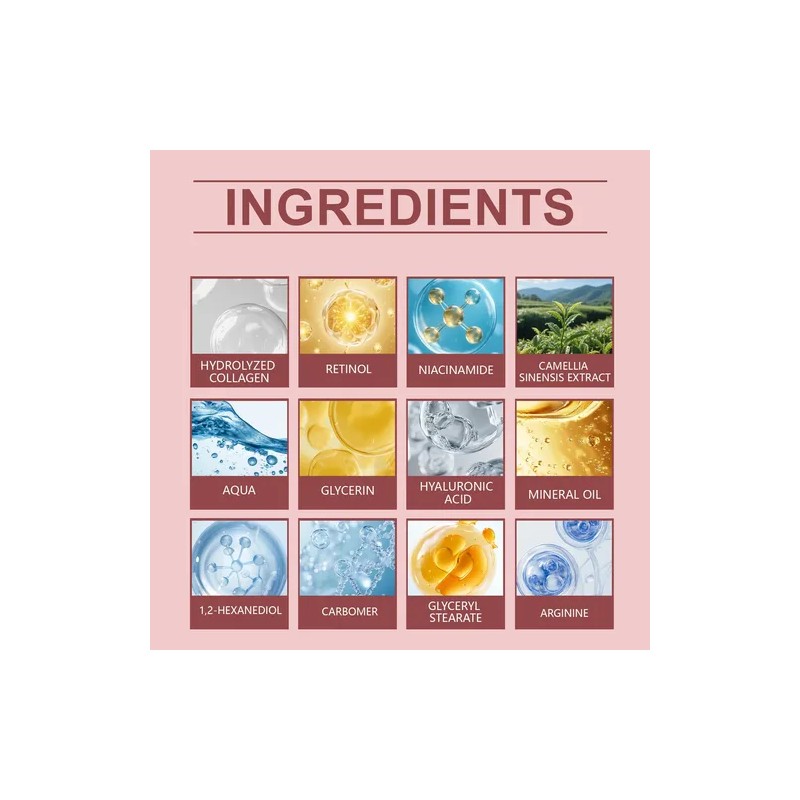 Vi Crema Reafirmante Colageno, Retinol Antiarrugas, Humecta
