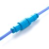 CableMod Pro Coiled Keyboard Cable (Galaxy Blue, USB A to