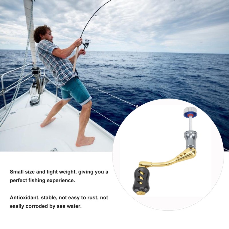 Fishing Spinning Reel Handle Carbon Fiber Handle Rocker Arm Grip
