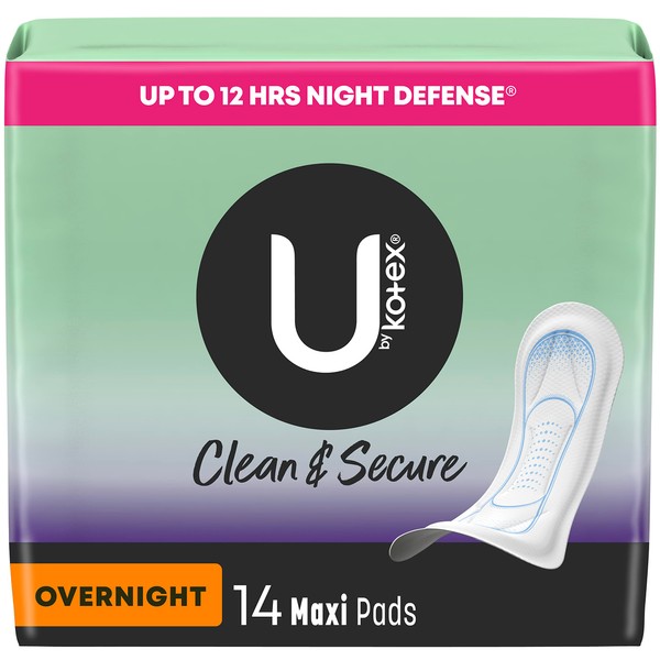 U by Kotex U by Kotex Clean & Secure Overnight