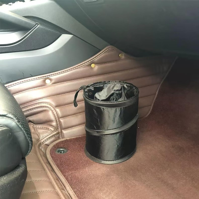 ALMLWIAJ Car Bin - Foldable and Water Resistant Auto Trash