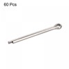 sourcing map 60 Pieces Split Cotter Pin Fixing Stainless Steel