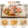 Arcedo Pizza Stone for Oven and Grill 15 x 12