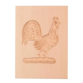 Städter Rooster Springer Reading Model, Wood, Brown, 6 x 8 cm