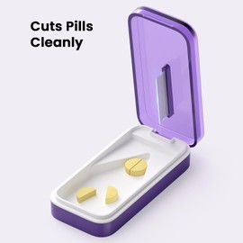 SevenYing Pill Cutter Splitter for Large or Small Pills, Pill Splitters for Cutting Multiple Pills/Supplement/Medication