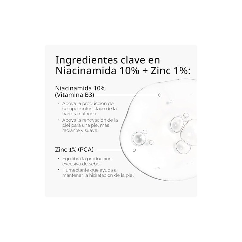 The Ordinary Niacinamide 10% + Zinc 1%, Smoothing Serum for