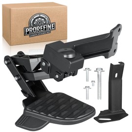 82215842AG Upgraded Rear Bed Step Retractable Bumper Step Compatible with 2019-2024 Ram 2500 3500 Truck Folding Truck Tailgate Step Replace 82215842AC 82215842AD 82215842AE 82215842AH