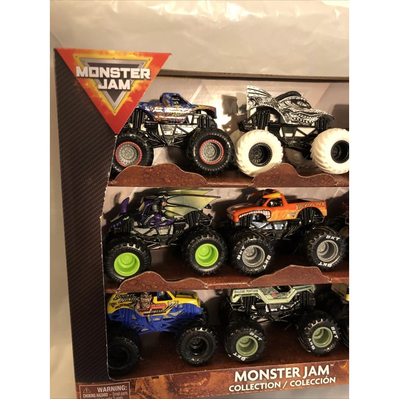 Spin Master 2021 SPIN MASTER MONSTER JAM TARGET 9 PACK