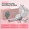 AQANakki Filtered Shower Head with Handheld, High Pressure 10 Settings