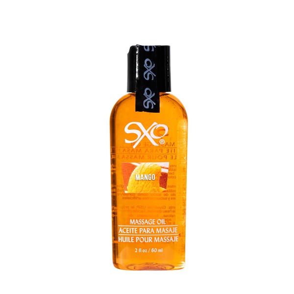 SXO Aceite para Masaje sabor Mango 60 ml Termico y