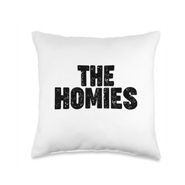 The Homies Throw Pillow