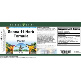Terravita Senna 11-Herb Formula Powder (4 oz, ZIN: 428766)