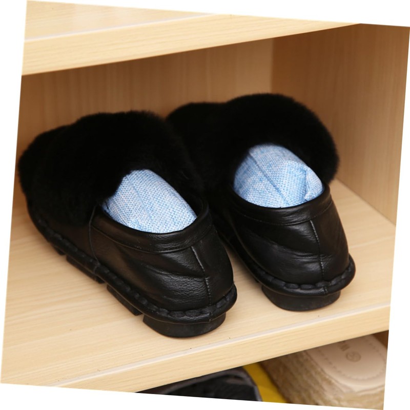 LALAFINA 8pcs Activated Bamboo Charcoal Shoe Deodorizer Bags Odor Absorbers
